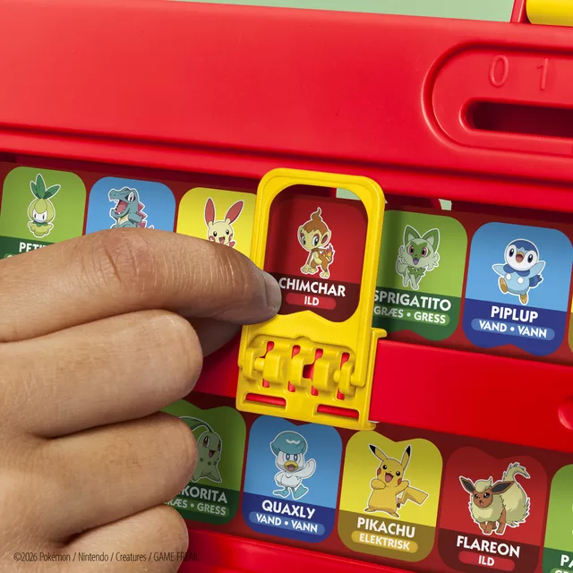 HASBRO GAMING GUESS WHO POKEMON Stalo žaidimas, anglų k. &ndash; nuotrauka 6