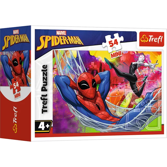 TREFL SPIDER-MAN mini dėlionė &bdquo;Žmogus-voras&ldquo; 54 det. &ndash; nuotrauka 9