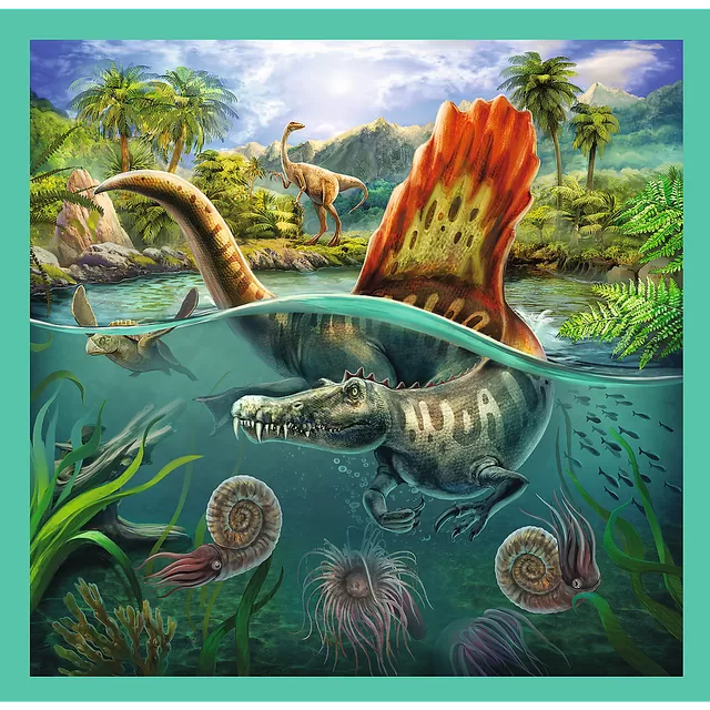TREFL PUZZLES TREFL 3 dėlionių rinkinys &bdquo;Dinozaurai&ldquo; &ndash; nuotrauka 2