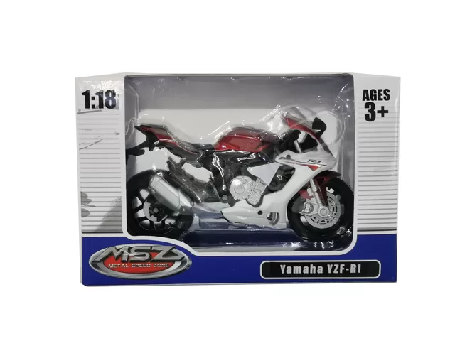 MSZ Motociklas YAMAHA YZF-R1, 1:18 &ndash; nuotrauka 3