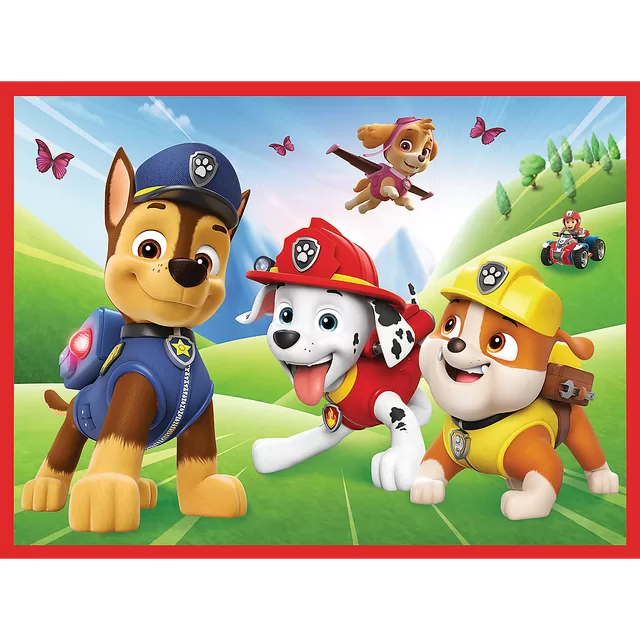 PAW PATROL TREFL 30+ 48+ 24 memo kortelės dėlionė-žaidimas &ndash; nuotrauka 4