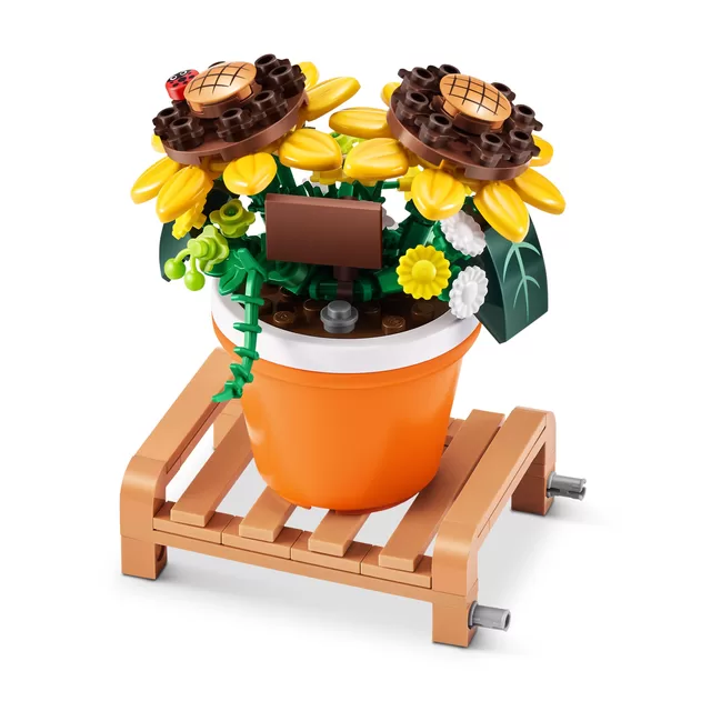MAX GARDEN Konstruktorius &bdquo;Gėlė vazonėlyje&ldquo; &ndash; nuotrauka 9