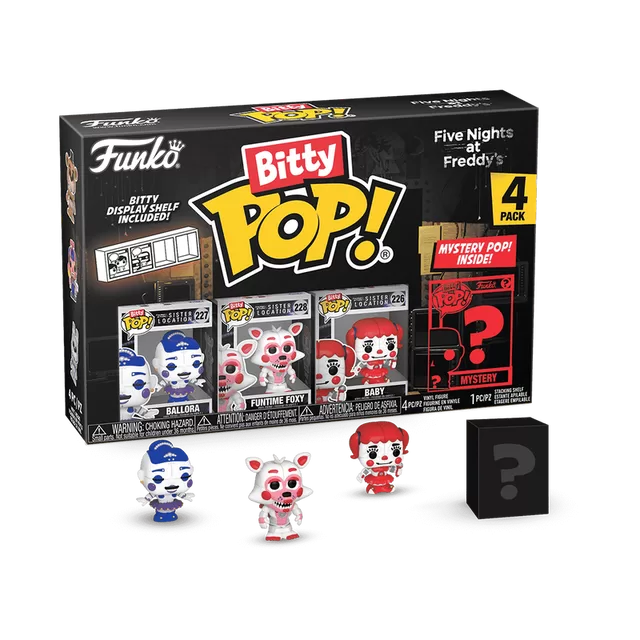 FUNKO Bitty POP! Figūrėlių rinkinys: Five Nights at Freddy&acute;s &ndash; nuotrauka 4