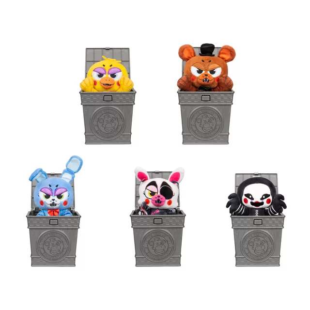 FIVE NIGHTS AT FREDDY&acute;S FIVE NIGHTS AT FREDDYS I&scaron;&scaron;okantis pliu&scaron;inis herojus uždaroje pakuotėje, 13 cm &ndash; nuotrauka 2