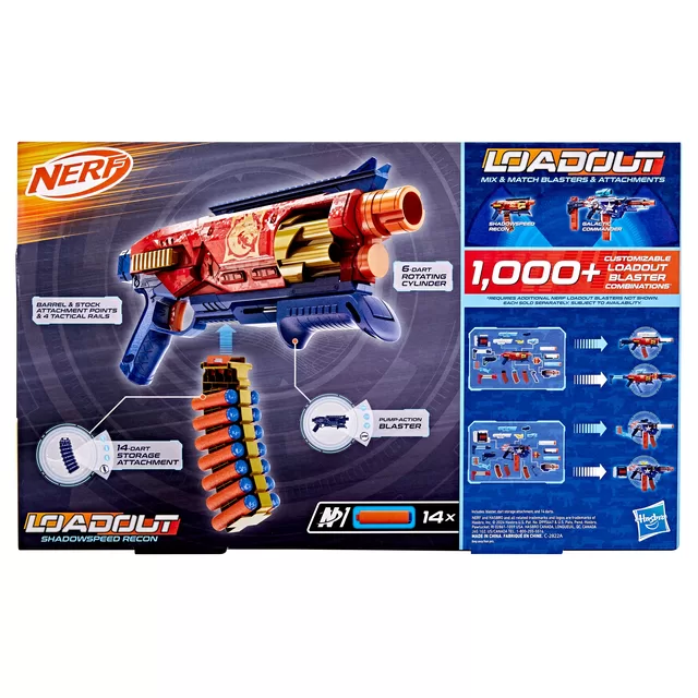 NERF Loadout Blaster Shadowspeed Recon &ndash; nuotrauka 2