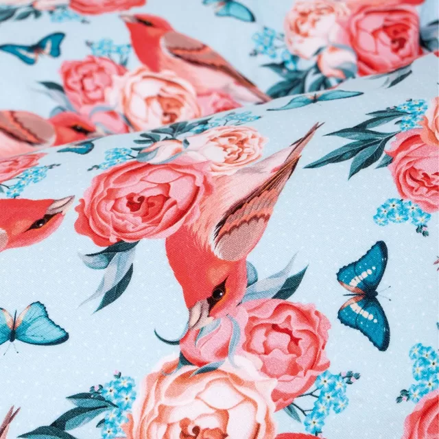 Cebababy Maitinimo pagalvė MULTI, Fauna&Flora (190x32/37) Aves &ndash; nuotrauka 2