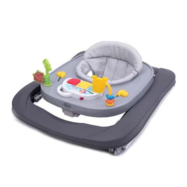 4Baby vaik&scaron;tukas, tamsiai pilkas WALK N PUSH &ndash; nuotrauka 6