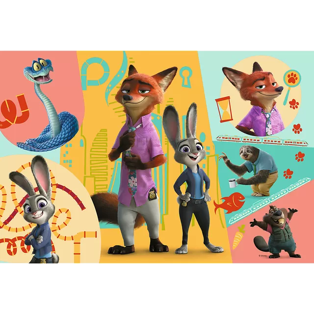 TREFL DISNEY dėlionė &bdquo;Zootropolis&ldquo;, 160 det. &ndash; nuotrauka 2
