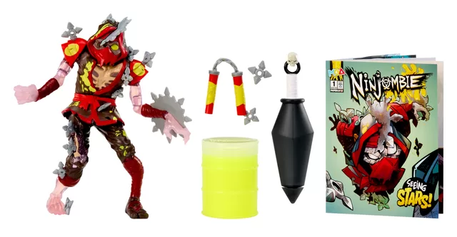 NINJOMBIE Veiksmo figūrėlė, 16,5 cm &ndash; nuotrauka 6