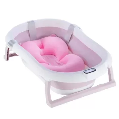 Sulankstoma vonia Bath & Care su termometru, Pink &ndash; nuotrauka 2