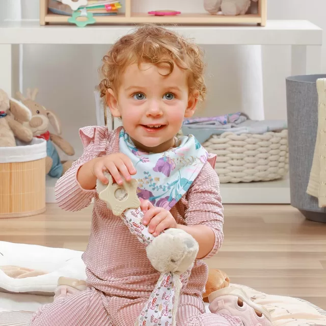 BabyOno seilinukas-&scaron;alikas 2 vnt., gėlės, 879/16 &ndash; nuotrauka 6