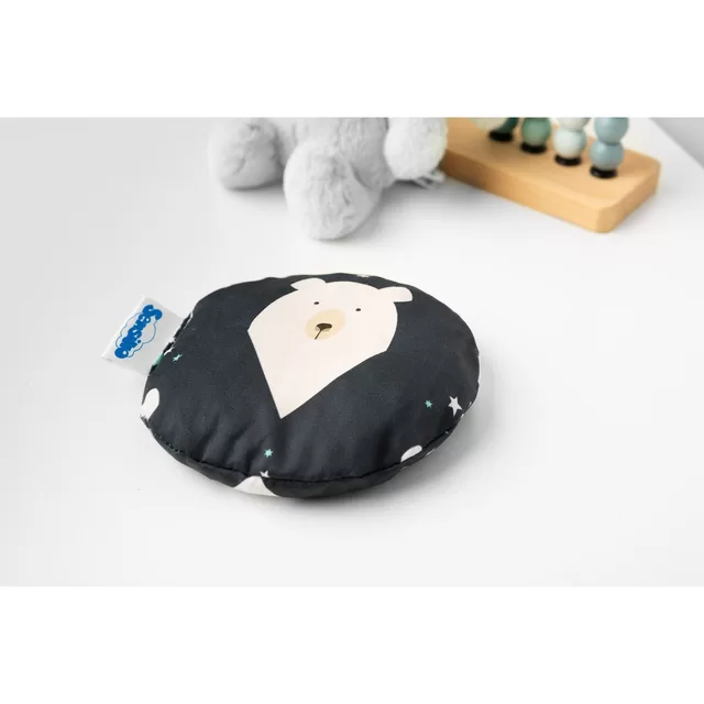 Sensillo vy&scaron;nių kauliukų pagalvėlė juoda, lokys, 15cm 4413 &ndash; nuotrauka 2