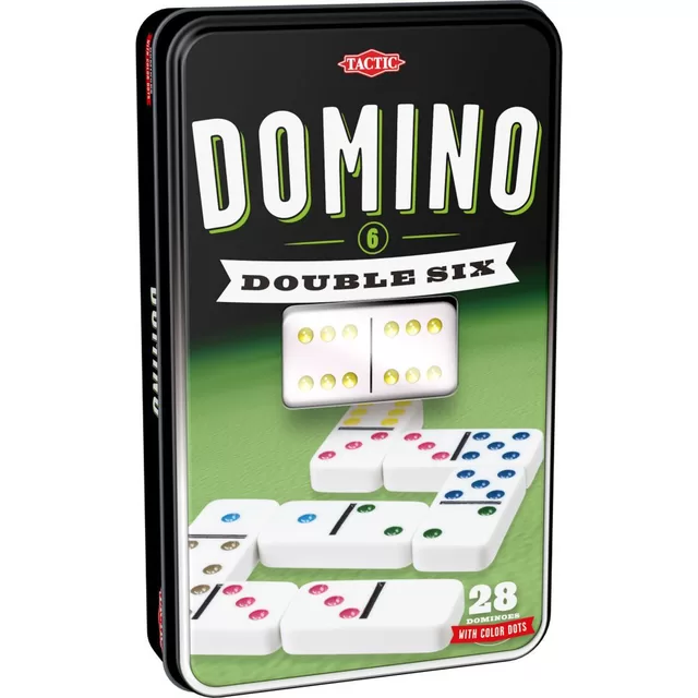 TACTIC Žaidimas &bdquo;Domino Double 6" &ndash; nuotrauka 2