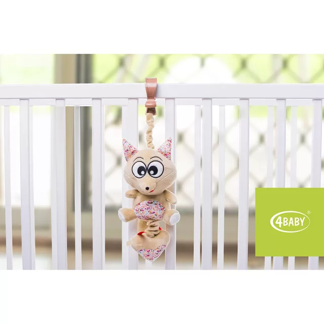 4Baby muzikinis žaislas vežimėliui, lapė, F01 &ndash; nuotrauka 6