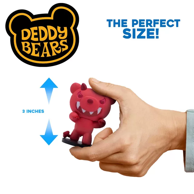 DEDDY BEARS Mini figūrėlė, 7,5 cm &ndash; nuotrauka 12