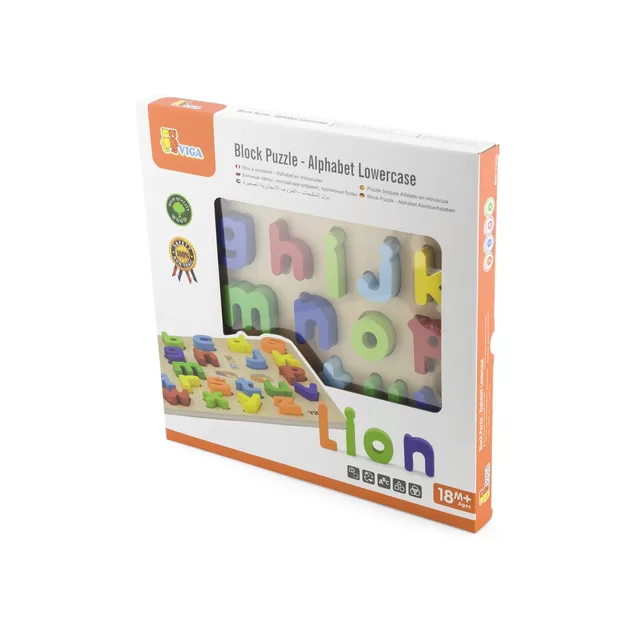 Viga Viga medinė dėlionė raidės 18M+ 50125 50125 &ndash; nuotrauka 6