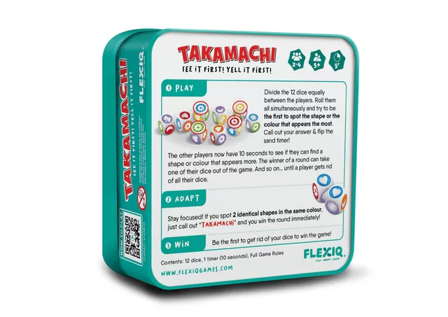FLEXIQ Stalo žaidimas &bdquo;Takamachi&ldquo; &ndash; nuotrauka 2