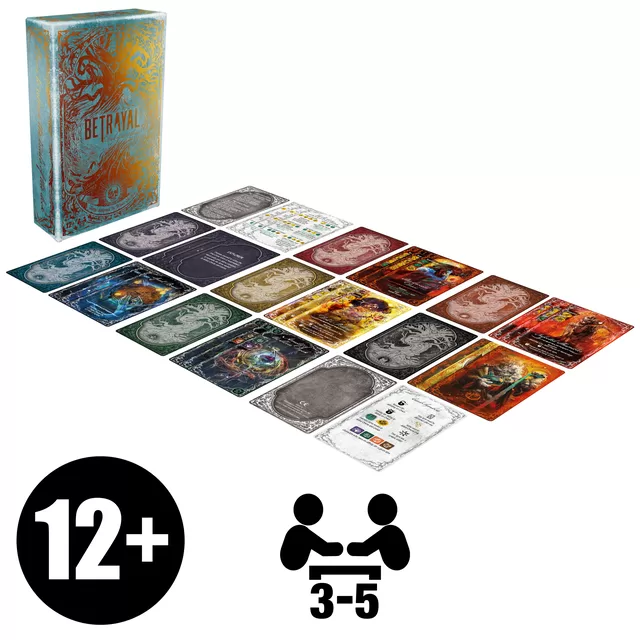 HASBRO GAMING Žaidimas &bdquo;Betrayal Deck of lost souls&ldquo;, EN &ndash; nuotrauka 6