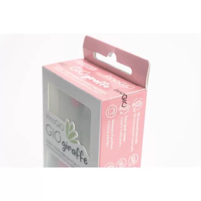 InnoGiO elektrinis dantų &scaron;epetėlis žirafa rožinis GIO-450PINK &ndash; nuotrauka 3