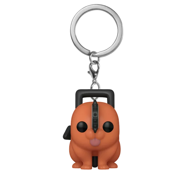 FUNKO POP! Raktų pakabutis: Chainsaw Man - Pochita &ndash; nuotrauka 2