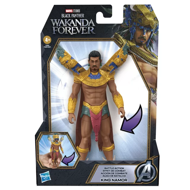 AVENGERS BLACK PANTHER Veiksmo figūrėlė, 15 cm &ndash; nuotrauka 4