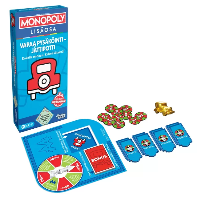 MONOPOLY Papildymas &bdquo;Nemokama stovėjimo aik&scaron;telė: aukso puodas&ldquo;, suomių k. &ndash; nuotrauka 3