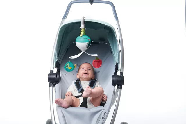 Tiny Love karuselė-interaktyvus žaislas Tummy Time Meadow Days Mobile &ndash; nuotrauka 4