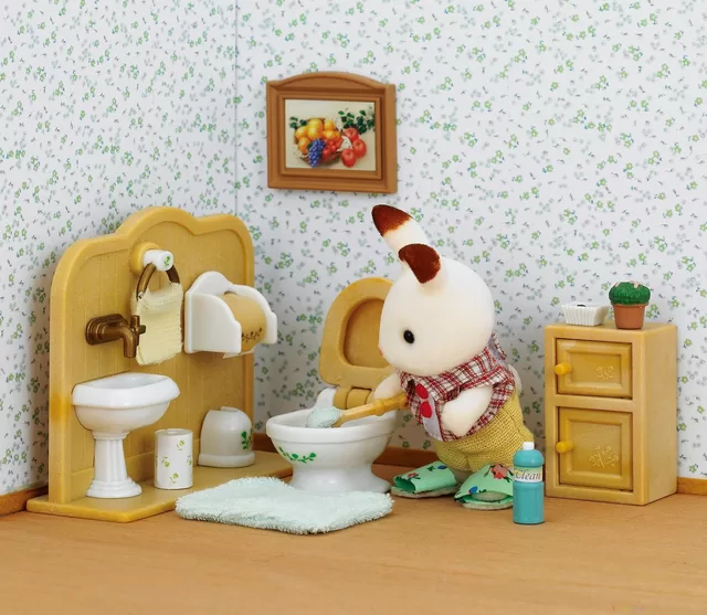 SYLVANIAN FAMILIES Triu&scaron;iukas ir vonios kambarys &ndash; nuotrauka 2