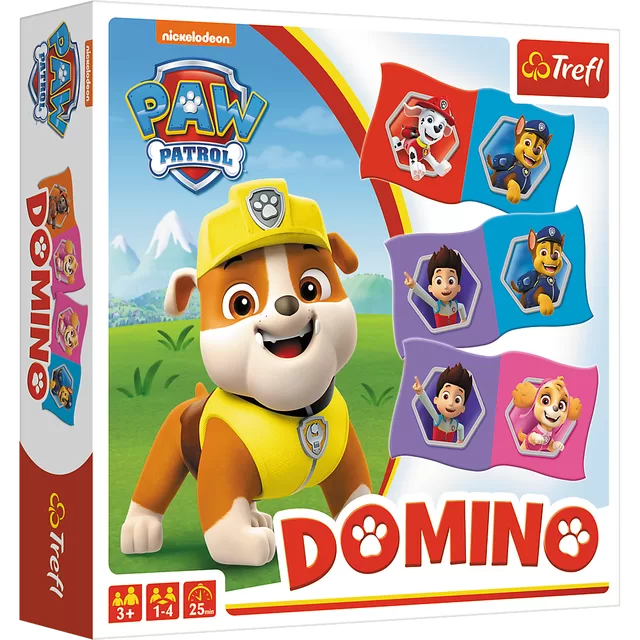 PAW PATROL TREFL Žaidimas Domino "&Scaron;uniukas-patrulis&ldquo; &ndash; nuotrauka 2