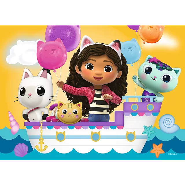 GABBY&acute;S DOLLHOUSE TREFL mini maxi dėlionė 20 det. &ndash; nuotrauka 10