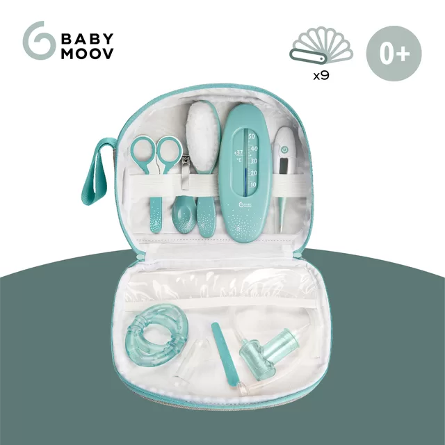 Babymoov kūdikio priežiūros rinkinys 9 aksesuarai Aqua A032002 &ndash; nuotrauka 2