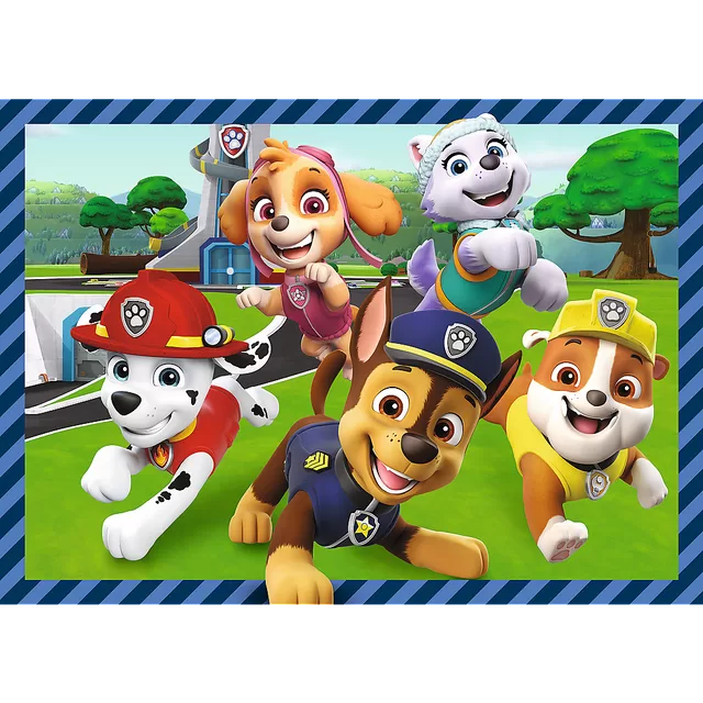 TREFL PAW PATROL 4 dėlionių rinkinys &bdquo;&Scaron;uniukas-patrulis&ldquo; &ndash; nuotrauka 2
