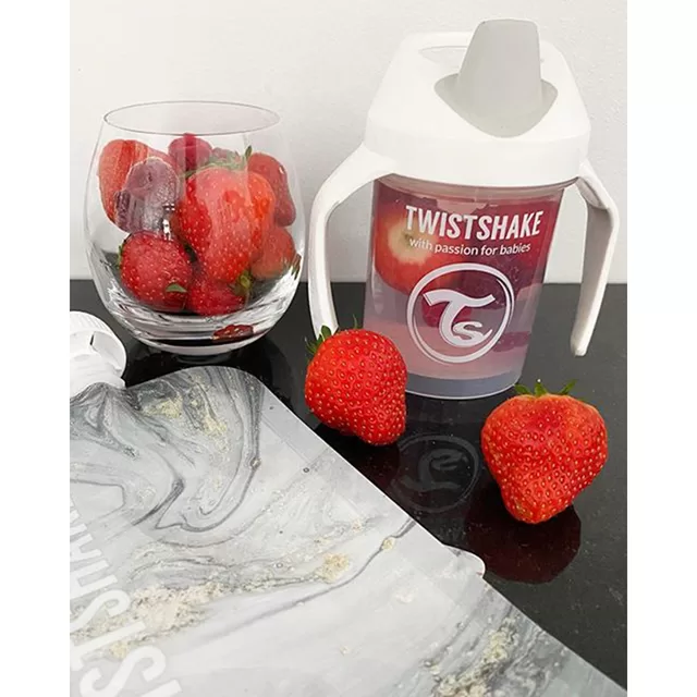 Twistshake puodelis mini baltas nuo 4mėn 230 ml 78053 &ndash; nuotrauka 4