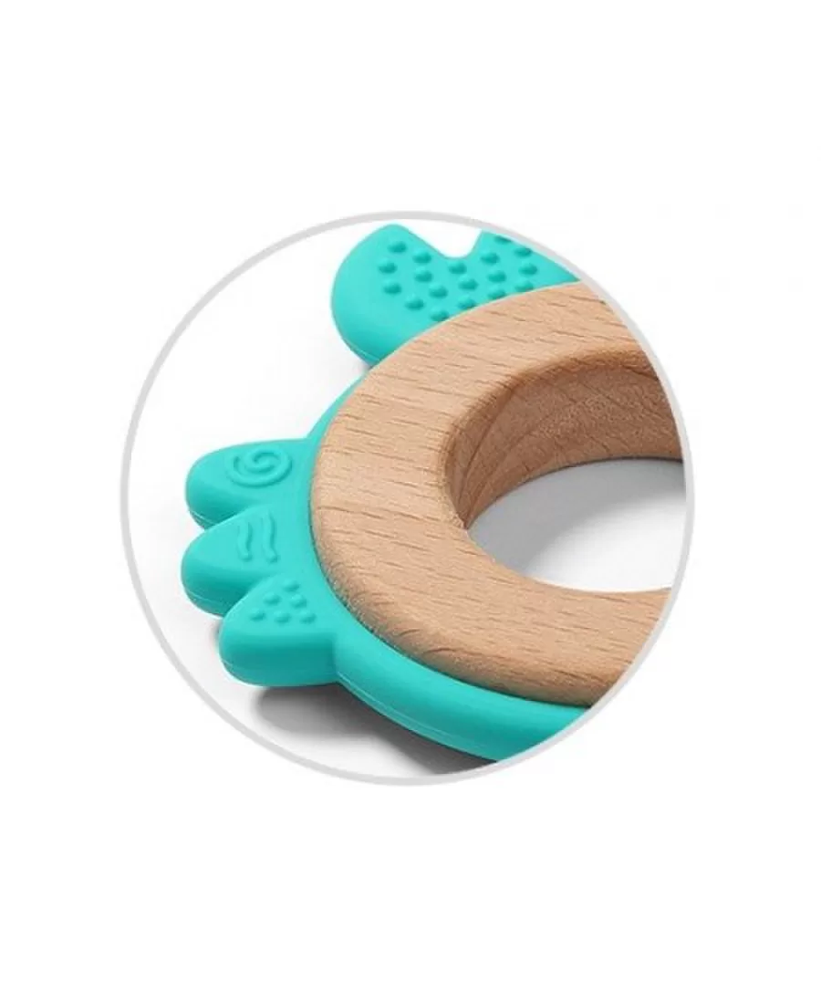 BabyOno kramtukas medinis - silikoninis &ndash; nuotrauka 9