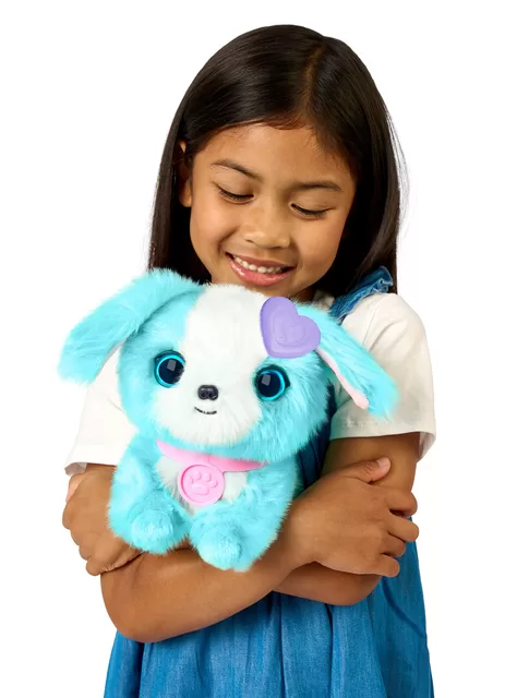 SCRUFF-A-LUVS pliu&scaron;inis gyvūnėlis, zils, 19 cm &ndash; nuotrauka 4