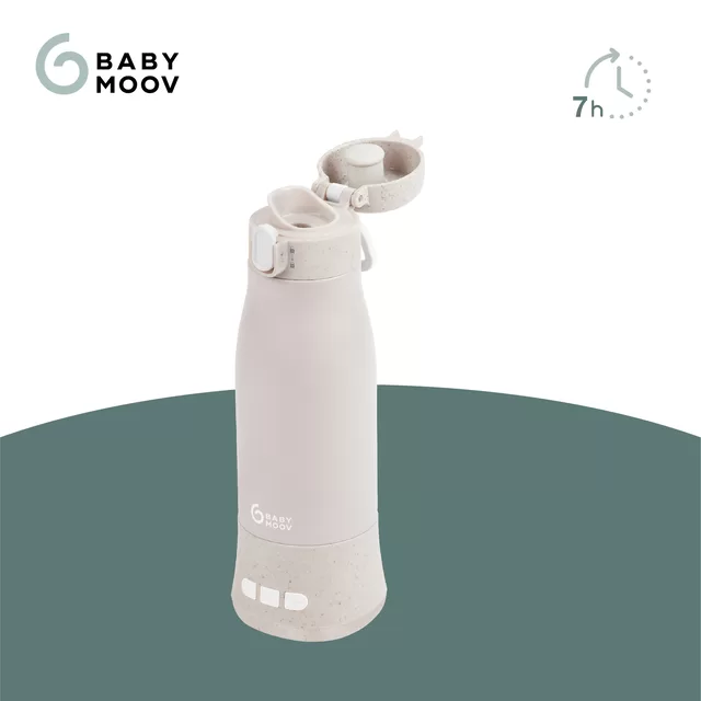 Babymoov &scaron;ildytuvas kelioninis Moov & Feed kreminis A002103 &ndash; nuotrauka 2