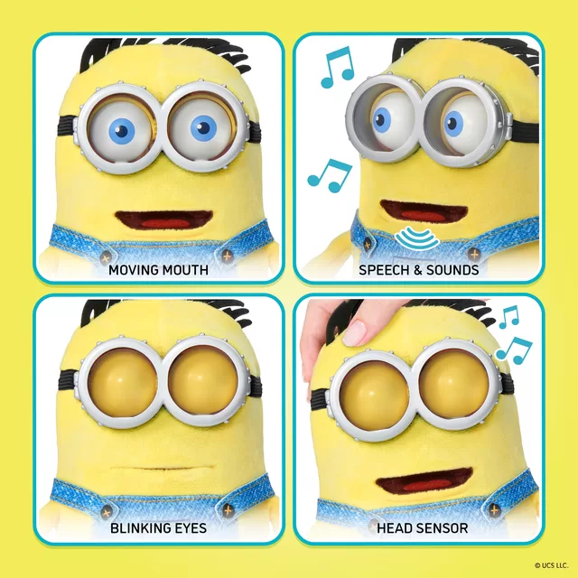 REAL FX MINIONS Palm Puppetronic interaktyvus gyvūnėlis - Henry &ndash; nuotrauka 3