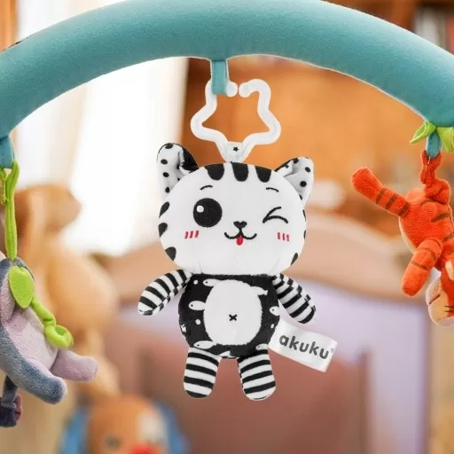 Akuku pliu&scaron;inis pakabinamas žaislas CAT, A0658 &ndash; nuotrauka 3