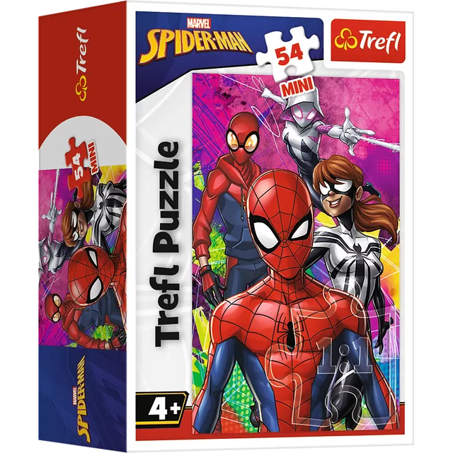 TREFL SPIDER-MAN mini dėlionė &bdquo;Žmogus-voras&ldquo; 54 det. &ndash; nuotrauka 8