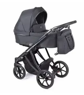 Coletto Universalus vežimėlis Dante 2in1, D-08, Black &ndash; nuotrauka 2