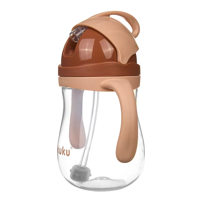 Akuku puodelis su &scaron;iaudeliu 280ml rudas A0729 &ndash; nuotrauka 2