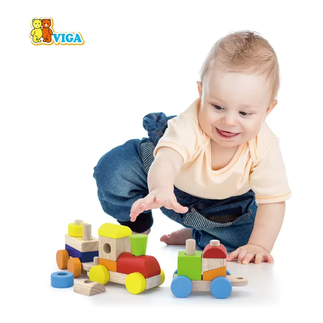 Viga Viga medinis traukinys 18M+ 51610 51610 &ndash; nuotrauka 5