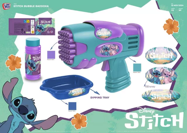 BUBBLZ DISNEY STITCH Muilo burbulų &scaron;autuvas &ndash; nuotrauka 3