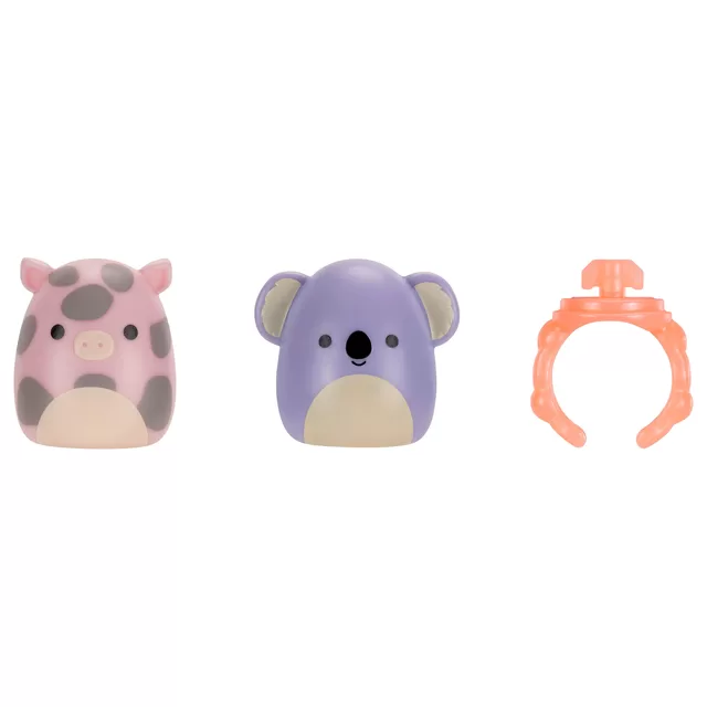 SQUISHMALLOWS SQUISH-A-LONGS Herojai-siurprizai, 2 vnt., 2,5 cm &ndash; nuotrauka 4