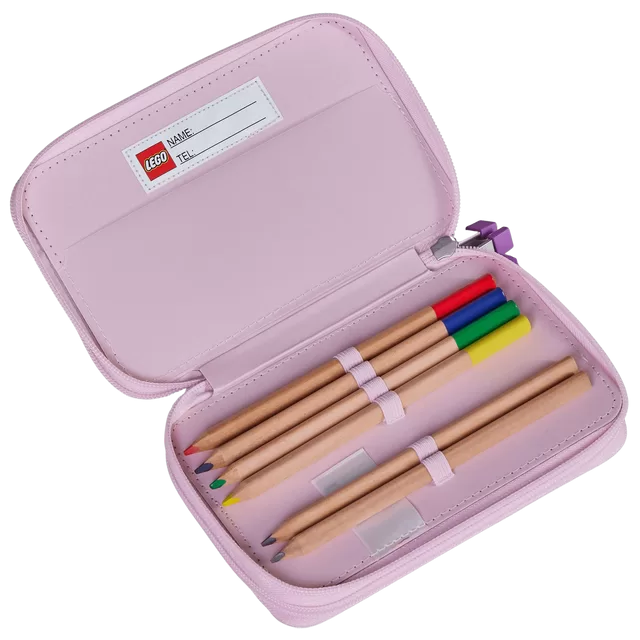 LEGO BAGS LEGO 3 skyrių pie&scaron;tukinė su kanceliarinėmis priemonėmis &bdquo;Gėlės&ldquo; &ndash; nuotrauka 3