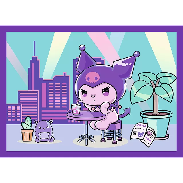 TREFL HELLO KITTY 4 dėlionių rinkinys &bdquo;Kuromi&ldquo; &ndash; nuotrauka 2