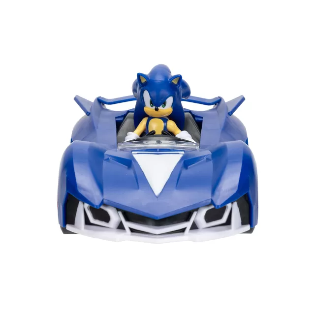 JAKKS SONIC Inercinis automobilis ir figūrėlė, 6,5 cm &ndash; nuotrauka 4