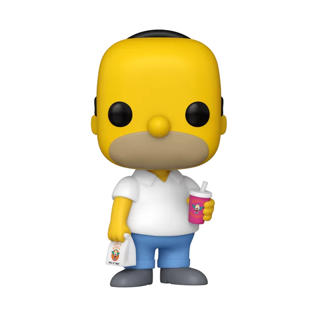 FUNKO POP! Vinilinė figūrėlė: The Simpsons - Homer with Krusty Burger &ndash; nuotrauka 2