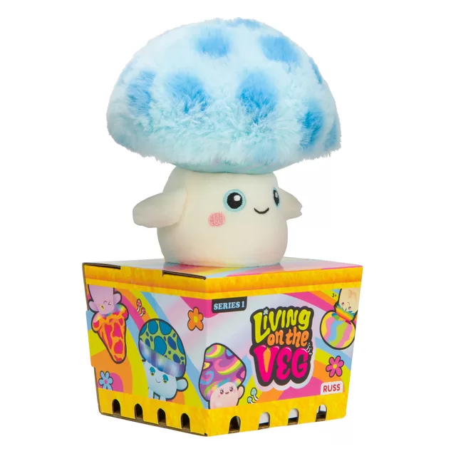 LIVING ON THE VEG S1 Pliu&scaron;inis grybas, 15 cm &ndash; nuotrauka 6