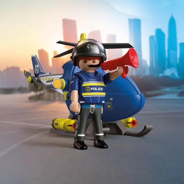 PLAYMOBIL Police Helicopter with Radar Function 72080 &ndash; nuotrauka 4